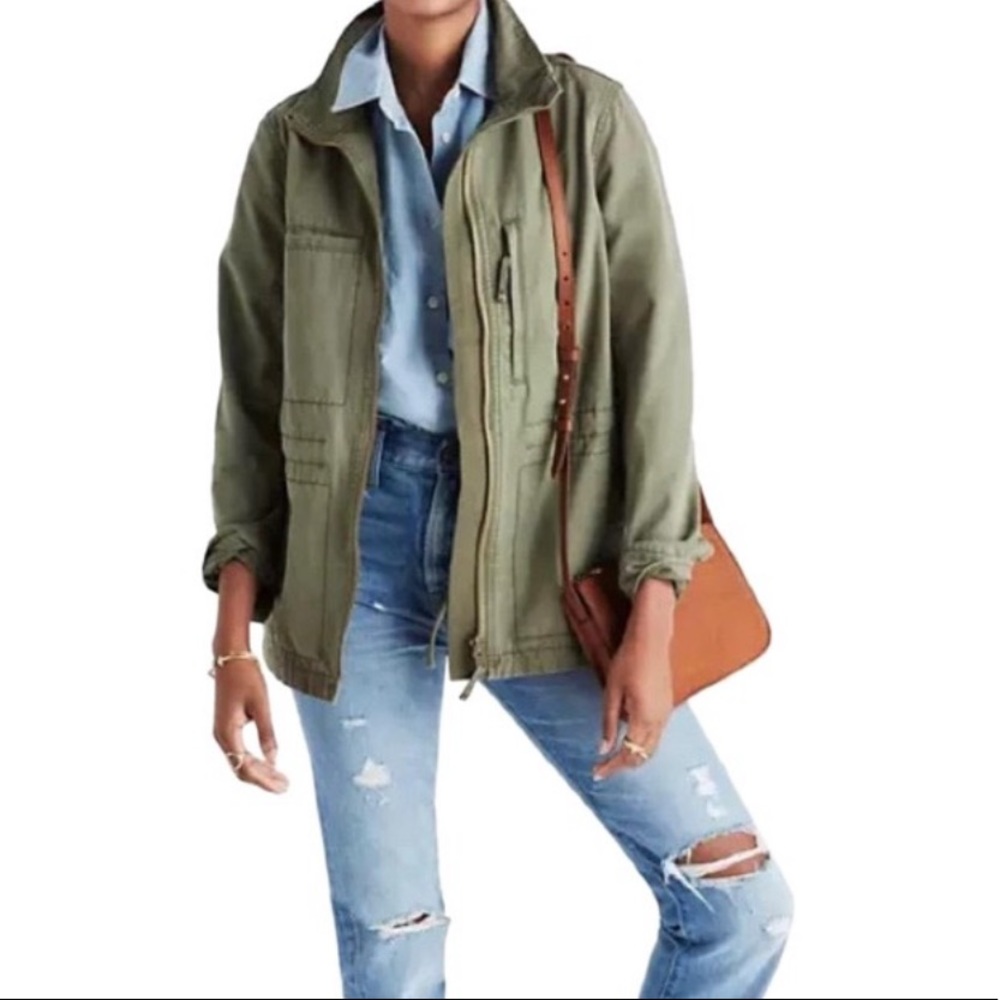 Madewell Passage Fleet Jacket Size M